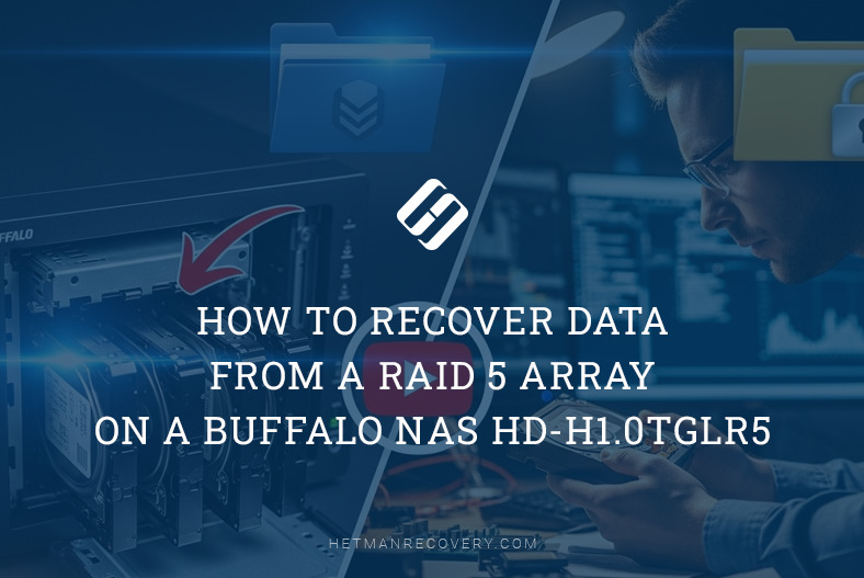 RAID 5 Arızası Kolayca Düzeltin-Buffalo NAS HD-H1.0TGLR5'ten veri nasıl kurtarılır