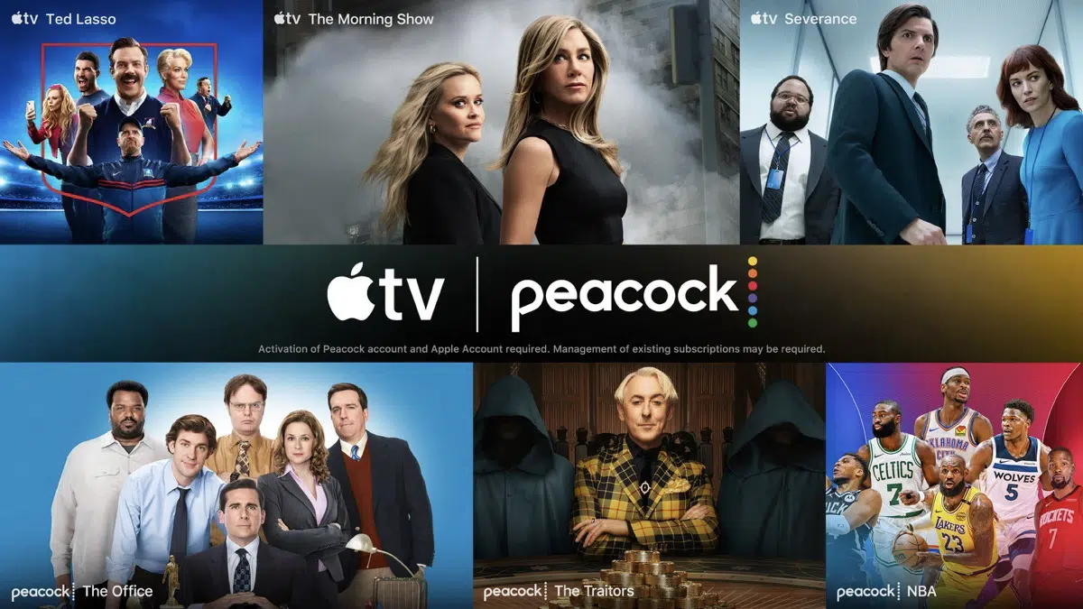 Apple ve NBCUniversal, %30 tasarrufla Apple TV ve Peacock paketini piyasaya sürüyor