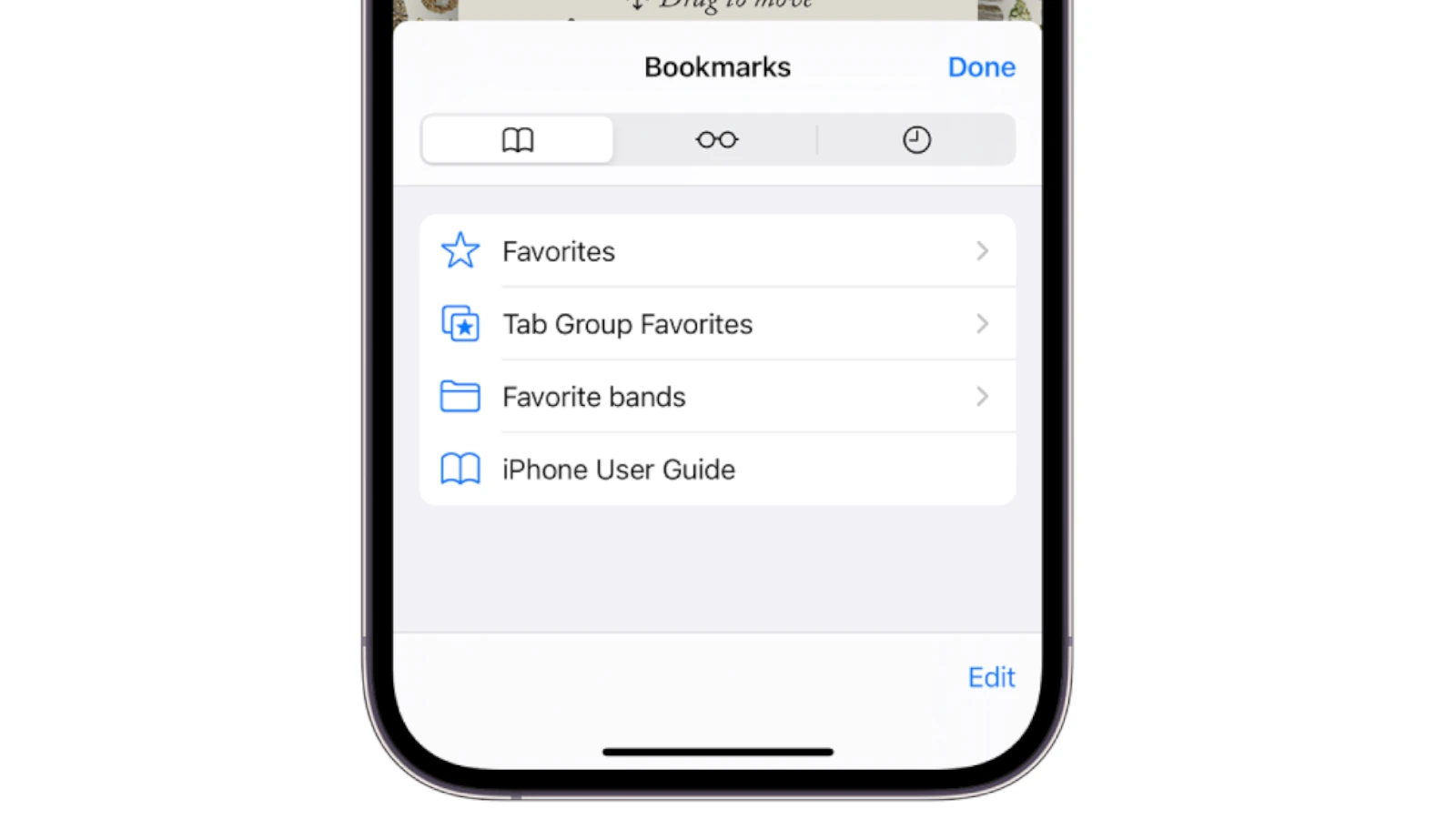 İPhone'da bir web sitesine nasıl yer işareti koyulur