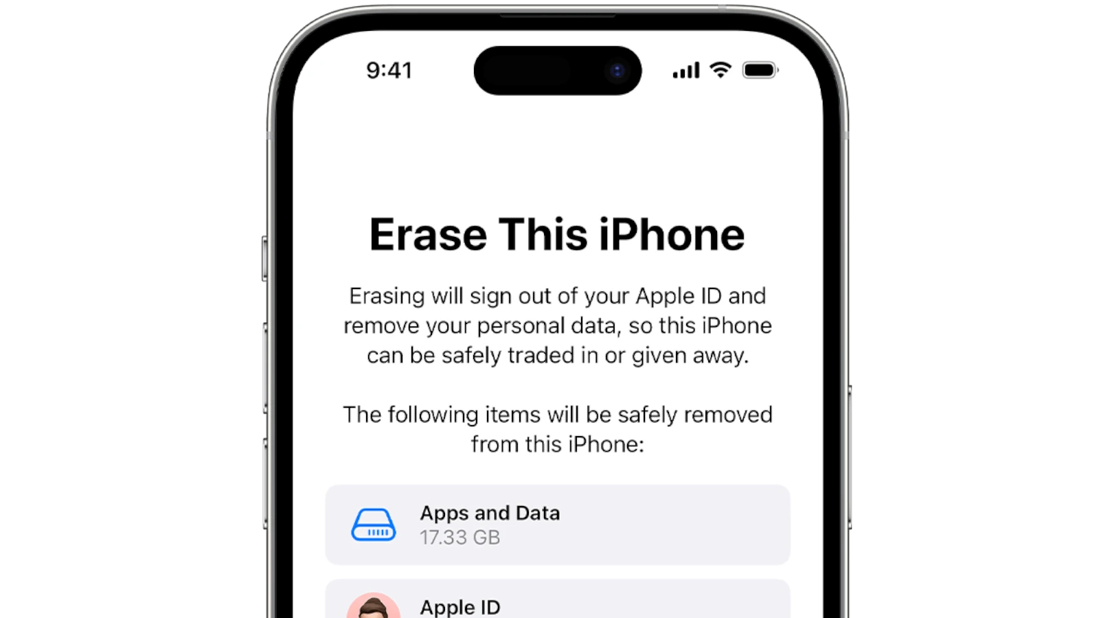 Şifre olmadan bir iPhone'u fabrika sıfırlama
